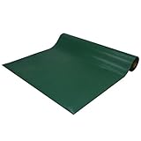 ミズシマ工業　ビニール長マットＤ山　本体　1m×20m×3mm　1巻　　グリーン グリーン　ブルー