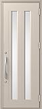 プレナスX 玄関ドア 片開き C15型 W：873mm × H：2330mm 製品色：シャイングレー(K) 勝手：左勝手 枠：アングル付フラット枠 LIXIL リクシル