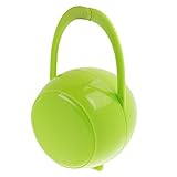 【ノーブランド品】キッズ　ベビー　携帯用　おしゃぶり　乳首ケース　おしゃぶりホルダー　ボックス　保護ボックス　きれい　全3色 - グリーン