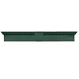 Buildersエッジ060020637028 37 5 / 8 " x 6 "クラシックDentilウィンドウヘッダー028、フォレストグリーン