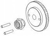 Engine Flywheel W/nut おもちゃ (並行輸入)
