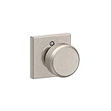 Boweryノブコリンズトリムnon-turningロック、サテンニッケル( f170 BWE 619 Col )