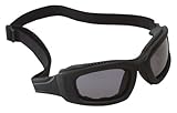 3M 40687 Mabyim Air Seal Safety Goggle, Black with Gray Lens by 3M