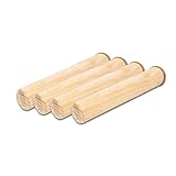 木製 テーブル脚 長さ300x直径60mm 4本セット