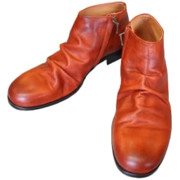 Amazon.co.jp: PADRONE Side Zip Short Boots Leather 42 (27 - 28 cm