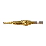 OEMTools 24371ステップドリルスパイラルビット1 / 8 " – 1 / 2 "