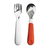 OXO Tot フォーク&スプーンセット(オレンジ) FDOX6100400