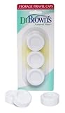 Dr Brown's Standard Storage/Travel Caps - 3 Pack - 3 ct. by Dr. Brown's [並行輸入品]