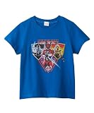 [ニッセン] Tシャツ・カットソー 男女兼用 【超宇宙刑事 ギャバン インフィニティ】 半袖プリントTシャツ（男の子・女の子） ブルー 120