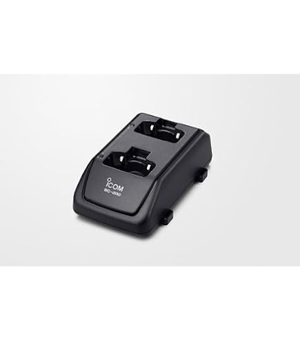 Amazon | アイコム 二口タイプ充電器(BC-186が必要)5台まで連結可能 BC
