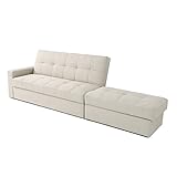 ソファーベッド 2人掛け ソファ ベッド l字 北欧 収納 【Panacea】 (ベージュ)