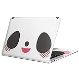 MacBook Air 13インチ 2022～2025 M2 / M3 / M4 用 スキンシール モデル A2681 / A3113 / A3240 igsticker マックブック エア Mac 13" inch 用シール フィルム ステッカー 005568 アニマル 動物 イラスト ぱんだ
