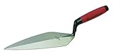 MARSHALLTOWN The Premier Line 33 10FG 10-Inch Narrow London Brick Trowel with DuraSoft Handle [並行輸入品