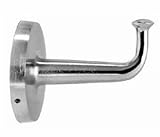 Bobrick 2116 Brass Heavy-Duty Clothes Hook with Concealed Mounting, Satin Nickel Plated Finish, 2-3/