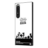 イングレム Xperia 1 IV ケース 耐衝撃 カバー KAKU Disney ディズニー トイ・ストーリー/シルエット