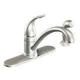 Moen CA87480SRS Kitchen Faucet with Side Spray from the Torrance Collection, Spot Resist Stainless [