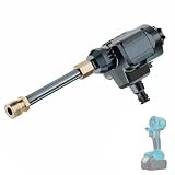 Bornoon 電動工具 マルチツール 電動 充電式 diy コードレス 先端ツール 高圧洗浄器 交換可能 多機能 メインボディ本体 脱着式 電動工具 適用 マキタ バッテリー 純正 互換 14.4V 18V 21V リチウムイオン 電池 makita BL1830B BL1860B など対応 （先端ツール ・ バッテリー ・ 充電器 別売り）(高圧洗浄器)