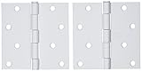Stanley National Hardware V8028 4" Door Hinge in White [並行輸入品]