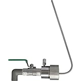アクアシステム ペｰル缶用SUS製コック (レバｰロック付)40mmタイプ SP-L40P コック