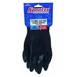 Technic 420 Black Neoprene Rubber Gloves-X-LARGE RUBBER GLOVES (並行輸入品)