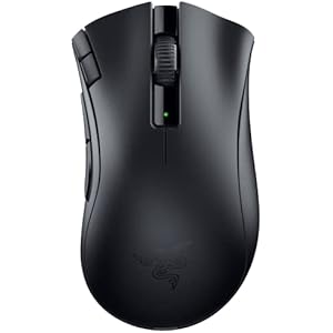 Razer DeathAdder V2 X HyperSpeed ゲーミングマウス 9ボタン 受賞歴を誇るエルゴノミクスデザイン HyperSpeed Wireless 最大 235 時間バッテリー持続 第 2 世代メカニカルマウススイッチ 14,000 DPI 5G オプティカルセンサー搭載 【日本正規代理店保証品】 RZ01-04130100-…