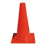 サンコー ミニ三角コーン(パイロン/ミニコーン) φ50 先端カットタイプ レッド(赤) 三甲