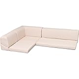 高反発フロアコーナーソファ3点セット  2人掛け 3人掛け 幅100 アイボリー L-25生地