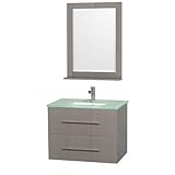 Wyndhamコレクションwcv00930 30 " Centra壁マウントSingle Vanityセット – Includes C、 30 Inch ブラウン WCV00930GOGR 1