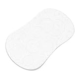 SheetWorld Fitted Bassinet Sheet (Fits Halo Bassinet Swivel Sleeper) - White On White Multi Circles 