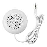 ulafbwur プラスチック 3.5mm プラグ ミニ ポータブル ステレオ ピロー スピーカー MP3 MP4プレーヤー iPod iPhone用