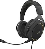 Corsair コルセア HS60 PRO SURROUND Yellow ゲーミングヘッドセット 7.1ch PC PS4 Switch CA-9011214-AP SP886