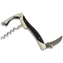 【美品】ATHRO ソムリエナイフ 黒壇 ダマスカス Amazon | ATHRO（アスロ） ソムリエナイフ ダマスカス 黒檀