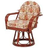 萩原 籐回転座椅子 RZ-934