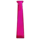 11 Tall Hot Pink Glass Tapered Flower Bud Vase [並行輸入品]