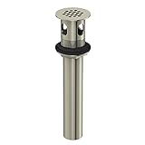 Danze DA505084BN 1-1/4-Inch Metal Grid Strainer Assembly with Overflow [並行輸入品]