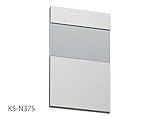 【KS-N37S】　ナスタ　表示・サイン　室名札　ステンレス