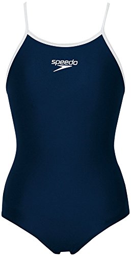 Speedo(スピード) ガールズ スクール水着 ワンピース SD35Y23 ネイビーブルー 130 Speedo(スピード) ガールズ スクール水着 ワンピース SD35Y23 ネイビーブルー 130