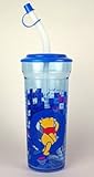 Zak Designs Winnie th Pooh Cup with Lid &ストロー20オンス