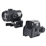 EO タイプ G43 マグニファイア リアル EXPS G43 STSマウント 3倍 Magnifire ブースター スコープ G43 刻印入り(BK)