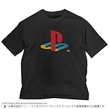 【公式】コスパ プレイステーション ビッグシルエットTシャツ for 初代 PlayStation BLACK XLサイズ