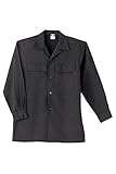SOWA(ソーワ) 丈長オープンシャツ チャコールグレー 4Lサイズ 62015