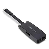 Premium Style USB Type-Cコネクタ HDMIミラーリング アダプタ ブラック PG-GMTVAD1BK