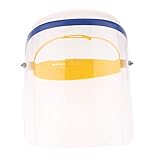 P Prettyia 防護面　フェイスシールド　 防油　作業用　安全保護マスク　調整可能 キッチン用 保護面