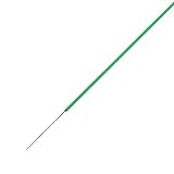 協和ハーモネット UL難燃架橋ポリエチレン絶縁電線 緑 10m UL3417 AWG32 10m<GR>