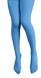 Plus Nao(プラスナオ) 子供用カラータイツ・カラーストッキング・シンプル無地・カラバリ豊富 秋 冬 かわいい 幼稚園 保育園 発表会 お遊戯 110-130cm ライトブルー
