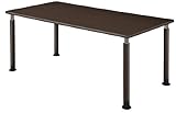 【昇降テーブル】昇降テーブル/ UFT-4T1690-4L1 4本固定脚 幅160×奥行90cm