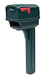 Rubbermaid Largeデラックスプラスチックメールボックスand Postコンボ GGC1G0000 1