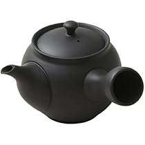急須 Amazon｜常滑焼 急須 4-592 春秋 30号黒ノタ中線朱剥急須 500ml