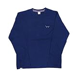 [エドウィン] 長袖 ベーシック プリントTシャツ ET5812-70 メンズ NAVY