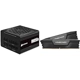 【セット買い】CORSAIR RM850e 2023モデル PC電源ユニット 850W フルモジュラー 12VHPWR CP-9020263-JP + 【Amazon.co.jp限定】DDR5-6000MHz PC用メモリ VENGEANCE DDR5シリーズ (PC5-48000) Intel XMPメモリキット 32GB ブラック [16GB×2枚] CMK32GX5M2E6000C36